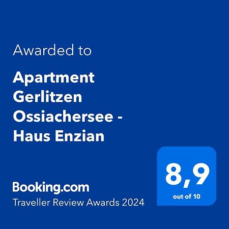 Apartment Gerlitzen Ossiachersee - Haus Enzian เทรฟเฟน ภายนอก รูปภาพ