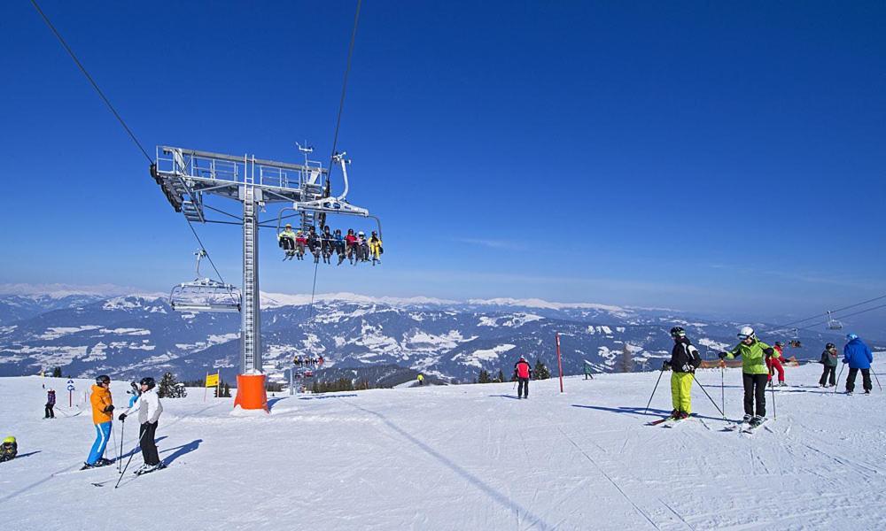 Apartment Gerlitzen Ossiachersee - Haus Enzian เทรฟเฟน ภายนอก รูปภาพ